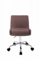 Arbeitshocker Club Stoff braun 