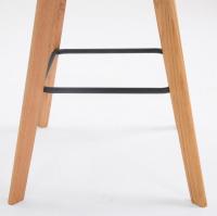2er Set Barhocker Metz Kunstleder natura creme 