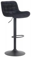 Barhocker Tover Samt schwarz Barhocker Tover Samt schwarz