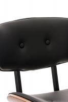 2er Set Barhocker Sarnia Kunstleder walnuss/schwarz 2er Set Barhocker Sarnia Kunstleder walnuss/schwarz