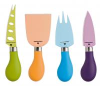 ZASSENHAUS Käsemesser Edelstahl Set 4teilig ZASSENHAUS Käsemesser Edelstahl Set 4teilig