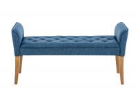 Chaiselongue Cleopatra, antik-hell blau 