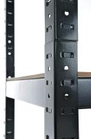Lagerregal 90x40x180 cm schwarz Lagerregal 90x40x180 cm schwarz