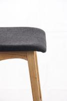 Barhocker Taunus Stoff Natura dunkelgrau Barhocker Taunus Stoff Natura dunkelgrau
