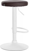 Barhocker Ponte Kunstleder weiß braun Barhocker Ponte Kunstleder weiß braun