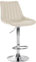 Barhocker Toni Kunstleder chrom creme Barhocker Toni Kunstleder chrom creme