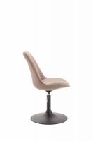 Stuhl Maverick B Stoff taupe 