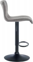 Barhocker Branford Stoff hellgrau Barhocker Branford Stoff hellgrau