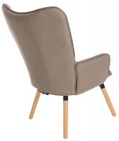 Sessel Garding Stoff taupe Sessel Garding Stoff taupe