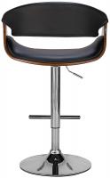 Barhocker Foley Kunstleder walnuss/schwarz Barhocker Foley Kunstleder walnuss/schwarz