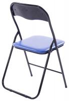 4er Set Klappstuhl Felix blau/schwarz 4er Set Klappstuhl Felix blau/schwarz