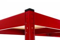 Lagerregal 160x60x180 cm rot Lagerregal 160x60x180 cm rot