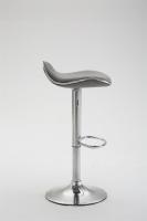 Barhocker Shanghai Stoff hellgrau Barhocker Shanghai Stoff hellgrau
