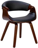 Esszimmerstuhl Foley Kunstleder walnuss/schwarz Esszimmerstuhl Foley Kunstleder walnuss/schwarz