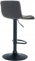 Barhocker Hoover Stoff B dunkelgrau Barhocker Hoover Stoff B dunkelgrau