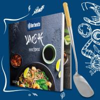 Wok Set Flach natura Wok Set Flach natura