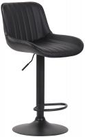 Barhocker Lentini Kunstleder schwarz schwarz Barhocker Lentini Kunstleder schwarz schwarz