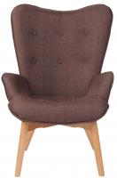 Lounger Durham Stoff braun 