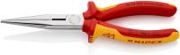 Flachrundzange L.200mm ger.VDE Mehrkomp.-Hüllen KNIPEX Flachrundzange L.200mm ger.VDE Mehrkomp.-Hüllen KNIPEX