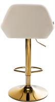 Barhocker Braga Gold Samt creme Barhocker Braga Gold Samt creme