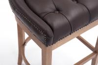 Barhocker Lakewood Echtleder, Antik-hell braun Barhocker Lakewood Echtleder, Antik-hell braun