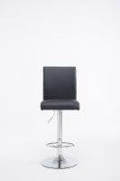 2er Set Barhocker Köln Kunstleder chrom schwarz 2er Set Barhocker Köln Kunstleder chrom schwarz