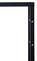 Kaminholzständer Keri V2 25x60x125 schwarz Kaminholzständer Keri V2 25x60x125 schwarz