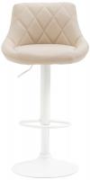 Barhocker Lazio Kunstleder weiß creme Barhocker Lazio Kunstleder weiß creme