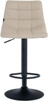 Barhocker Jerry Stoff schwarz creme 