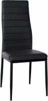 Esszimmerstuhl Mayfair Kunstleder schwarz Esszimmerstuhl Mayfair Kunstleder schwarz