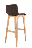 Barhocker Hoover Stoff Natura braun Barhocker Hoover Stoff Natura braun