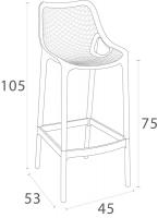Barhocker Air grün Barhocker Air grün