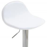 2er Set Barhocker Lana V2 Chrom weiß 2er Set Barhocker Lana V2 Chrom weiß