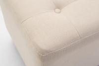 Sitzhocker Pharao, antik-hell creme 