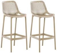 2er Set Barhocker Air schlamm 2er Set Barhocker Air schlamm