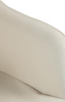Barhocker Natoma Kunstleder chrom creme Barhocker Natoma Kunstleder chrom creme