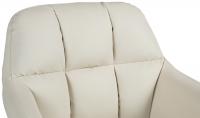Barhocker Natoma Kunstleder weiß creme Barhocker Natoma Kunstleder weiß creme