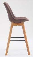2er Set Barhocker Metz Stoff natura braun 2er Set Barhocker Metz Stoff natura braun