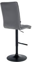 Barhocker Peking V2 Kunstleder schwarz grau Barhocker Peking V2 Kunstleder schwarz grau