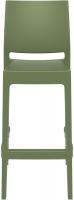 4er Set Barhocker Maya oliv 4er Set Barhocker Maya oliv