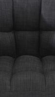 Lounger Damaso Stoff dunkelgrau Lounger Damaso Stoff dunkelgrau