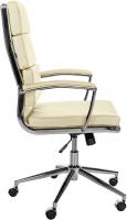 Bürostuhl Cleveland Echtleder creme Bürostuhl Cleveland Echtleder creme
