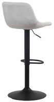 2er Set Barhocker Loft Samt creme 