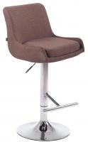 Barhocker Club Stoff braun Barhocker Club Stoff braun