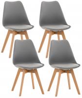4er Set Stuhl Linares grau 4er Set Stuhl Linares grau