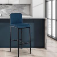 Barhocker Freeport Stoff B blau Barhocker Freeport Stoff B blau