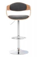 Barhocker Kingston Stoff natura/hellgrau 