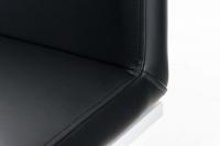 Barhocker Panama W Kunstleder schwarz 