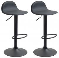 2er Set Barhocker Lana V2 schwarz schwarz 2er Set Barhocker Lana V2 schwarz schwarz