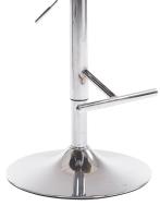 Barhocker London V2 Stoff chrom grau Barhocker London V2 Stoff chrom grau